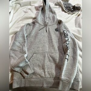 Carhartt Heather Gray Relaxed Fit Hoodie